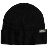 Lundhags Core Ribbed Beanie Schwarz