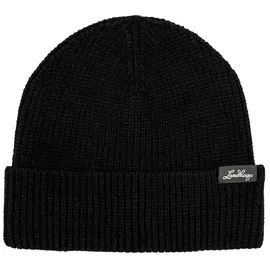 Lundhags Core Ribbed Beanie Schwarz