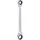KS Tools Doppel-Ratschenringschlüssel 8x10mm
