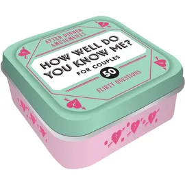 Workman After Dinner Amusements: How Well Do You Know Me? For Couples