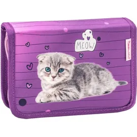 Belmil Mini-Fit Schulranzen-Set 4tlg Little Catly Lila
