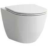 Laufen Pro Wand-Tiefspül-WC mit WC-Sitz Manhattan spülrandlos