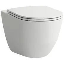 Laufen Pro Wand-Tiefspül-WC mit WC-Sitz Manhattan spülrandlos