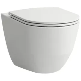 Laufen Pro Wand-Tiefspül-WC mit WC-Sitz Manhattan spülrandlos