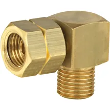 GOK Verbindungsstück G3/8LH-UEM x G3/8LH-KN-90G MS