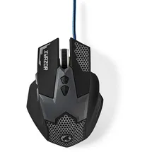 Nedis Gaming-Maus schwarz