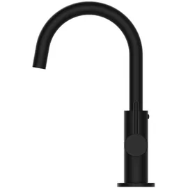 Herzbach DEEP BLACK Waschtischmischer Slim M-Size Schwarz matt