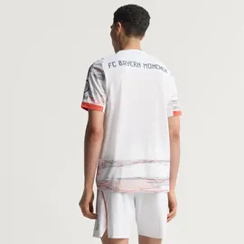 adidas Bayern München Auswärtstrikot 2025/26 Herren Weiß Gr. XXL