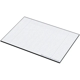 VAXIS 4 x 5,65 Streifenfilter, 1 mm, 2 mm, 3 mm, Weiß, Blau, Regenbogenstreifenfilter, Spezialeffektfilter (Blaustreifenfilter, 2 mm)