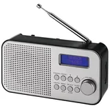NEWTRO Tragbares DAB/FM-Radio mit Akku - Digitalradio, Baustellenradio & Küchenradio mit Kopfhöreranschluss, Tastensteuerung, Teleskopantenne und Senderspeicher, einfache Bedienung, kompakt & modern