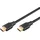 goobay Ultra96 HDMI Kabel HDMI auf HDMI 1 m Schwarz/Gold