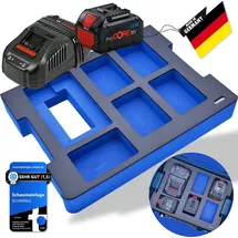 schwäble Schaumeinlage Schaumstoffeinlage für Bosch Akku-starter-set Gal1880