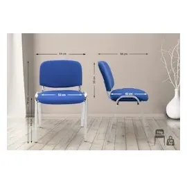 CLP Ken Chrom Stoff blau