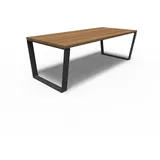 Adezz Gartentisch Serie Mio 230 x 100 x 76 cm Mehrfarbig
