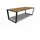 Adezz Gartentisch Serie Mio 230 x 100 x 76 cm Mehrfarbig
