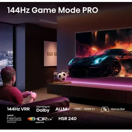 Hisense 100E7Q PRO 100 Zoll QLED 4K Smart TV