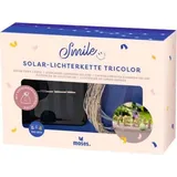 Moses Smile Solar-Lichterkette Tricolor