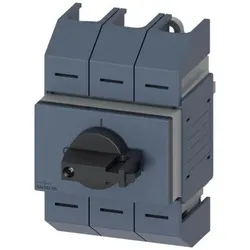Siemens 3KD03322LG203 Lasttrennschalter 63A, Baugr. 02, 3-polig Frontantrieb mittig Komplettgerät