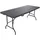 Mobili Rebecca Rebecca Mobili Gartentisch 180 x 74 x 75 cm Dunkelgrau