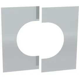 Viessmann Deckenblende zweiteilig 0-30 Grad, Durchmesser 125mm, 7568155