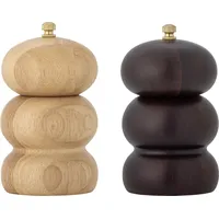 Bloomingville Marge Salz- & Pfeffermühle 13 cm Beige unbefüllt