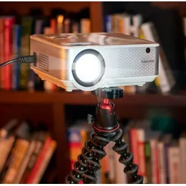 Krüger&Matz V-LED20 (Full HD+, 5000 lm, 1.4:1), Beamer, Grau