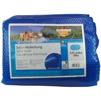 Summer Fun Sommer Poolabdeckung Solar Oval 525x320 cm PE Blau