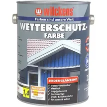 Wilckens Wetterschutzfarbe 2,5 ltr. Silbergrau