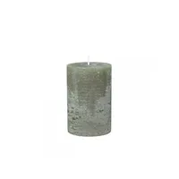 Chic Antique Macon Stumpenkerze 15 x 10 cm olivegrün