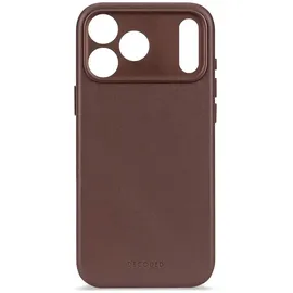 decoded iPhone 17 Pro Max Leder Case stoßfest braun