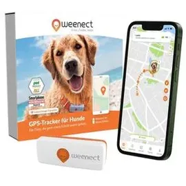 Weenect XS GPS Tracker für Hunde Schwarz/Weiß