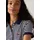 Levi's Poloshirt "LEVI'S HM POLO", Damen, Gr. S (36), blau (navy, weiß), Piqué, Obermaterial: 95% Baumwolle, 5% Elasthan, gestreift, slim fit normal, ohne Ausschnitt, angesetztes Bündchen, Shirts, Piqué aus elastischer Baumwollmischung