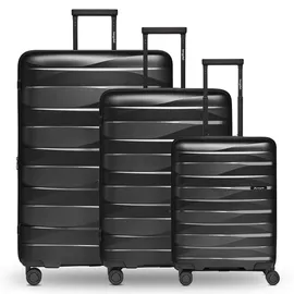 bergpfeil Travel Koffer-Set 3-tlg. schwarz