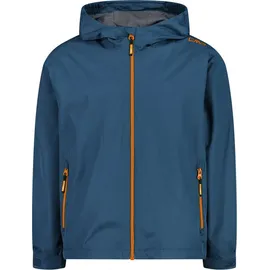 CMP Regenjacke KID Jacket Fix Hood Blau 152