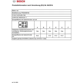 Bosch Serie 8 PRS9A6B70D