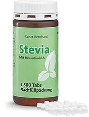 Stevia Refill Pack with 2,500 Tablets - 173 g