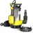 Wiltec 3in1 Flachsaugpumpe 400W 8000l/h mit Schwimmer