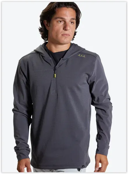 BAUER FLC 1/4 ZIP HOODIE | L Iron
