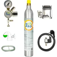 CO2-Anlage für Aquarien mit 425g CO2-Zylinder Soda | OCOPRO DLX-350 Plus