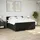 vidaXL Boxspringbett mit Matratze Schwarz 180x200 cm Stoff