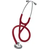 3M Littmann Stethoskop Master Cardiology mit Gratis Gravur und Penlight (Burgund)