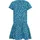 hummel hmlFLOWY AOP DRESS S/S blue coral 116