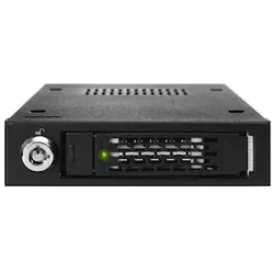 RaidSonic Icy Dock MB991IK-B; 2,5” SATA/SAS HDD & SSD Wechselrahmen für 3,5” Schacht