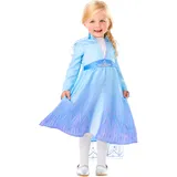 Rubie's Generique - 3002842-3 - ELSA Frozen 2-Kostüm für Mädchen Lizenz-Kostüm blau-lila 84/98 (2-3 Jahre)