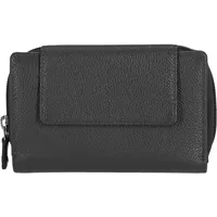 kenorada Mekong Flap Wallet L Damen Geldbörse schwarz
