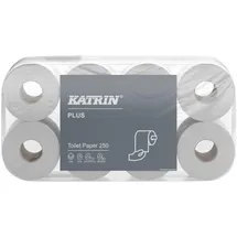 Katrin Toilettenpapier Plus 250 3-lagig 72 Rollen à 250 Blatt