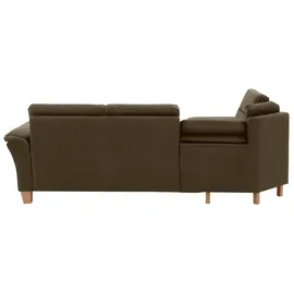 Home Affaire Ecksofa »Soleo L-Form« komfortabel durch Trapezecke mit Relaxfunktion, auch mit Bettfunktion grün