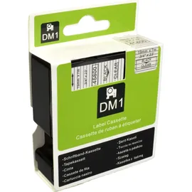 Ampertec Label Band kompatibel zu Dymo D1 45800 (S0720820) schwarz auf transparent 19mm x 7m