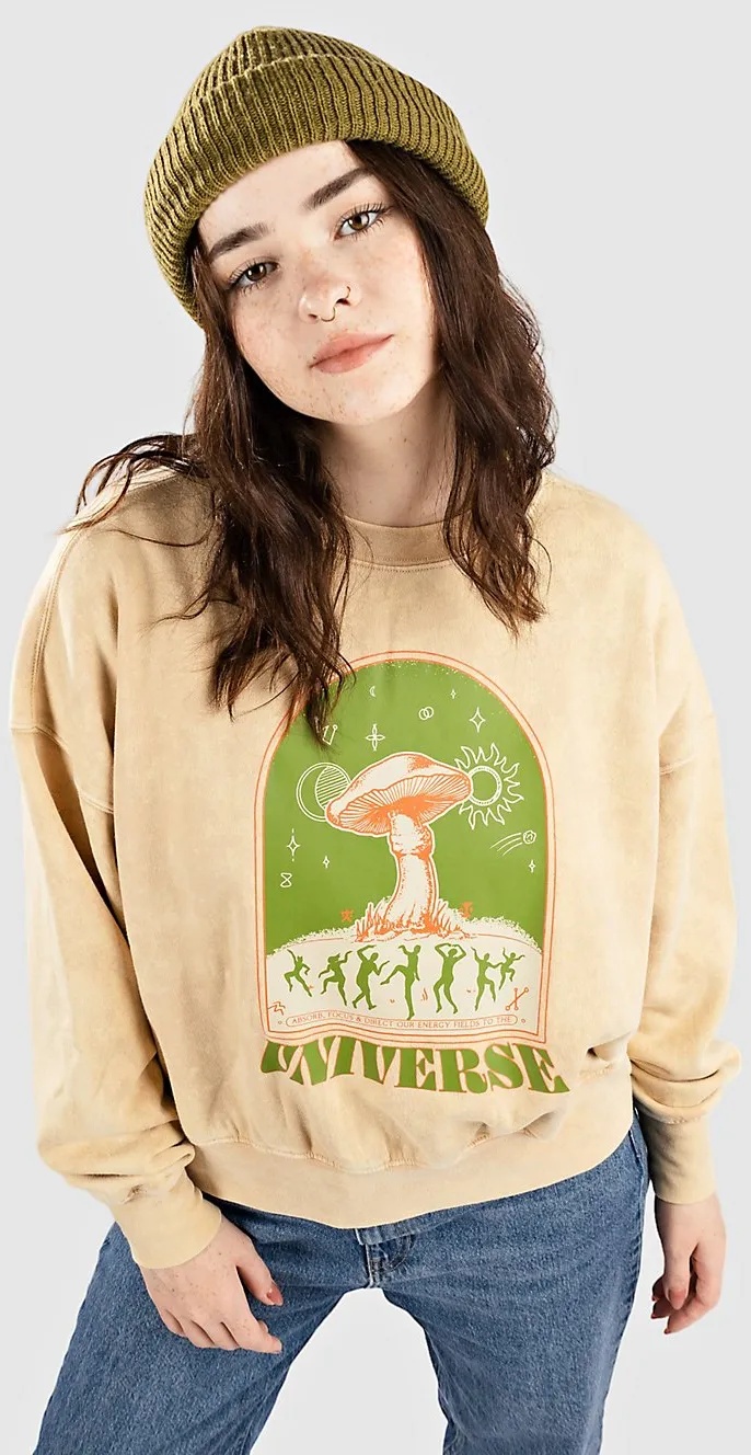 Preisvergleich Produktbild Dravus Carsen Universe Crew Sweater natural Gr. XS