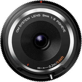 OM System Body Cap 9 mm F8 Fisheye Bajonett Four Thirds
